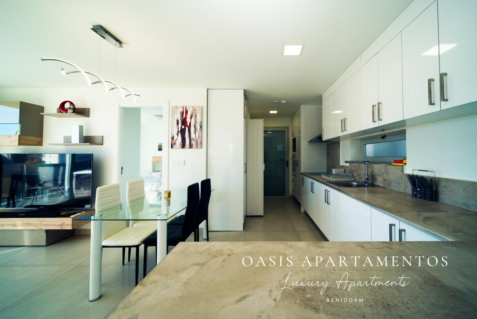 Apartamentos Oasis De La Cala Finestrat Bagian luar foto